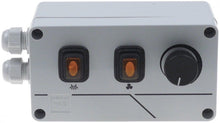 Regulator de viteza / turatie motor hota 1200 W, max. 10A, cu intrerupator lumina, cu borna circuit condensator - 402957