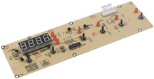control PCB for induction device GIC2030 L 242mm W 69mm with digital display buttons 6