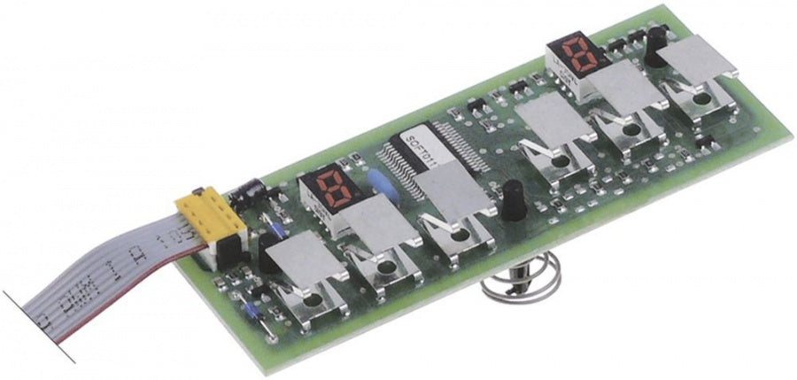 keypad PCB for induction device DZ/H1CE L 102mm W 41mm buttons 6