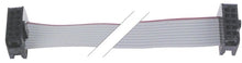 ribbon cable 10-pole L 1200mm plug type 2 row coded Qty 1m