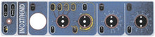 front foil L 496mm W 115mm blue suitable for INOXTREND
