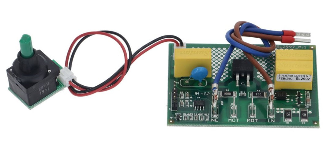 Placa electronica mixer Fimar SL2997, 230V, cu potentiometru, 72x56 mm, pentru FX40, MX40