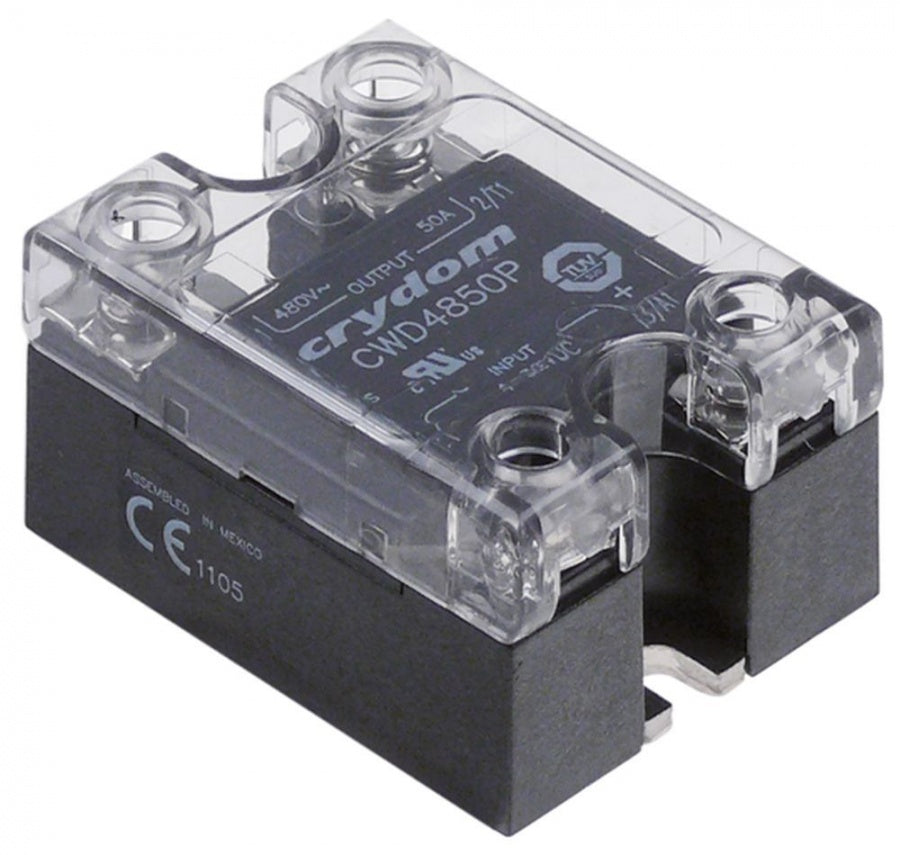 Releu de putere electronic - semiconductor SSR CRYDOM CWD4850P, 50 A, L 57 x 45 mm - 403038