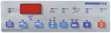 keypad foil blast freezer ATM101 buttons 8 L 200mm W 60mm