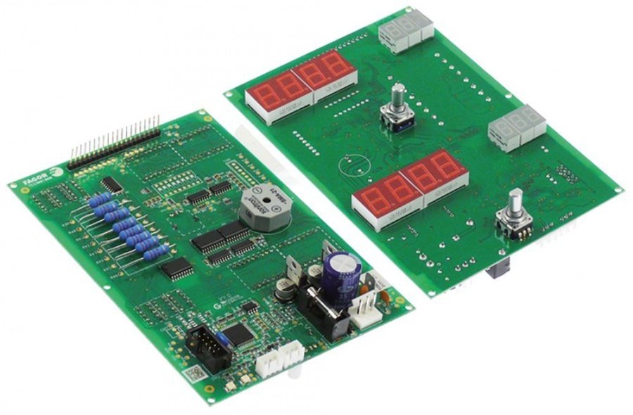 display PCB combi-steamer COE061 L 160mm W 110mm with potentiometer