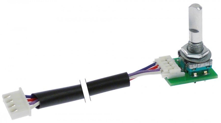 Encoder ax 6x4,6 mm, lungime ax 18 mm, cablu 200 mm, Lainox LA65301941 - 403084