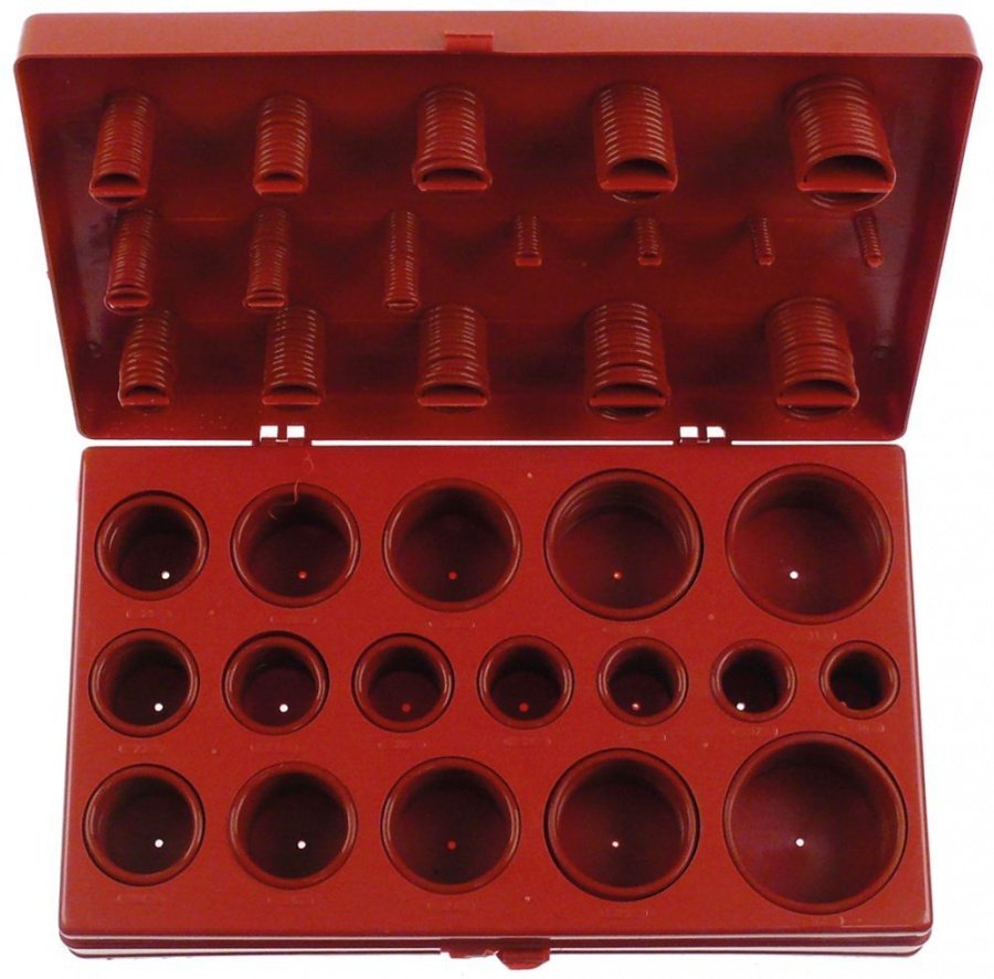 Trusa asortata oringuri de silicon, 34 dimensiuni, 407 buc - service kit - 403086
