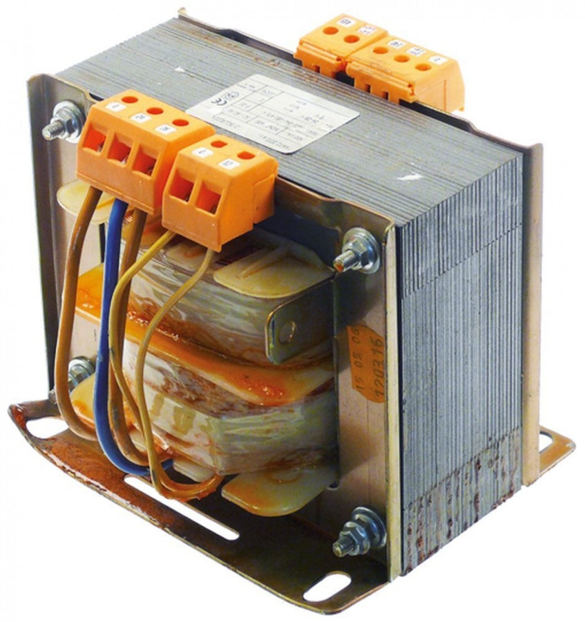 transformer primary 220-240/380-415V secondary 12-24-28V 500VA connection screw clamp