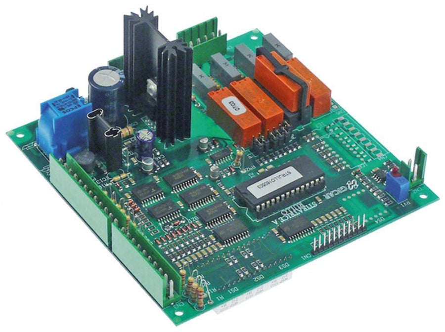 display PCB for rotary iron, L 135 x 135 mm, Grandimpianti