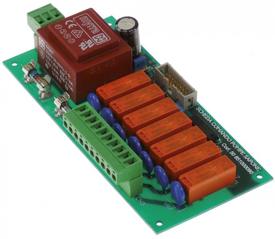 relay PCB for washing machine L 150mm W 70mm