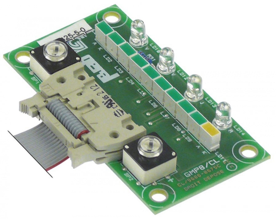 keypad PCB induction device L 85mm W 45mm with ribbon cable buttons 2