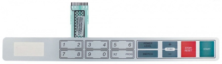 Tastatura membrana cu 18 butoane, L 386x42 mm - 403186