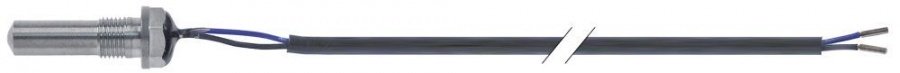 temperature probe NTC 12 kOhm, cable silicone, probe temperature -40 up to +110°C