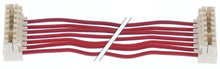 ribbon cable 7-pole, L 400 mm, plug type 1-row
