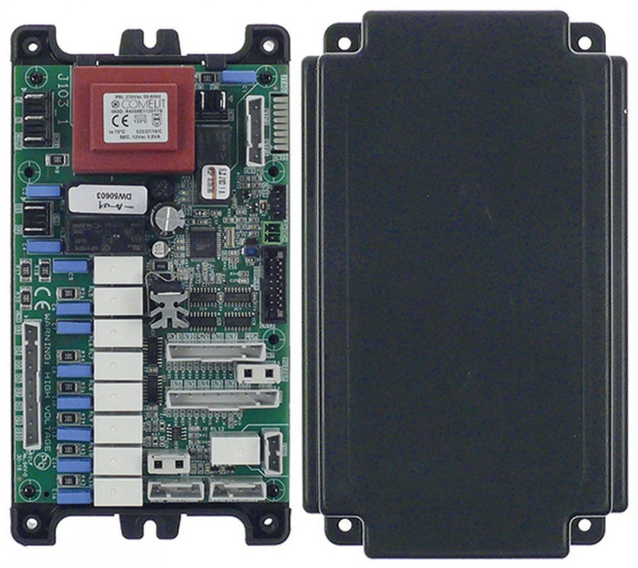 PCB dishwasher 125EU, L 190 x 110 mm, H 70 mm, with housing