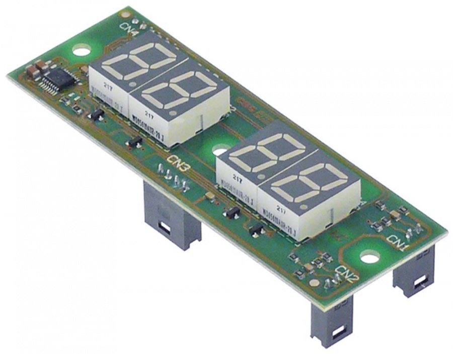 Display PCB pentru masina de spalat vase, L 100 x 35 mm - 403237