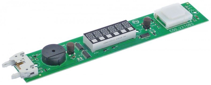 Placa-tastatura cu display si 3 butoane, pentru River 252/262, L 220 mm, W 40 mm - 403270