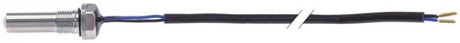 temperature probe NTC 12 kOhm, cable silicone, probe temperature -40 up to +110°C