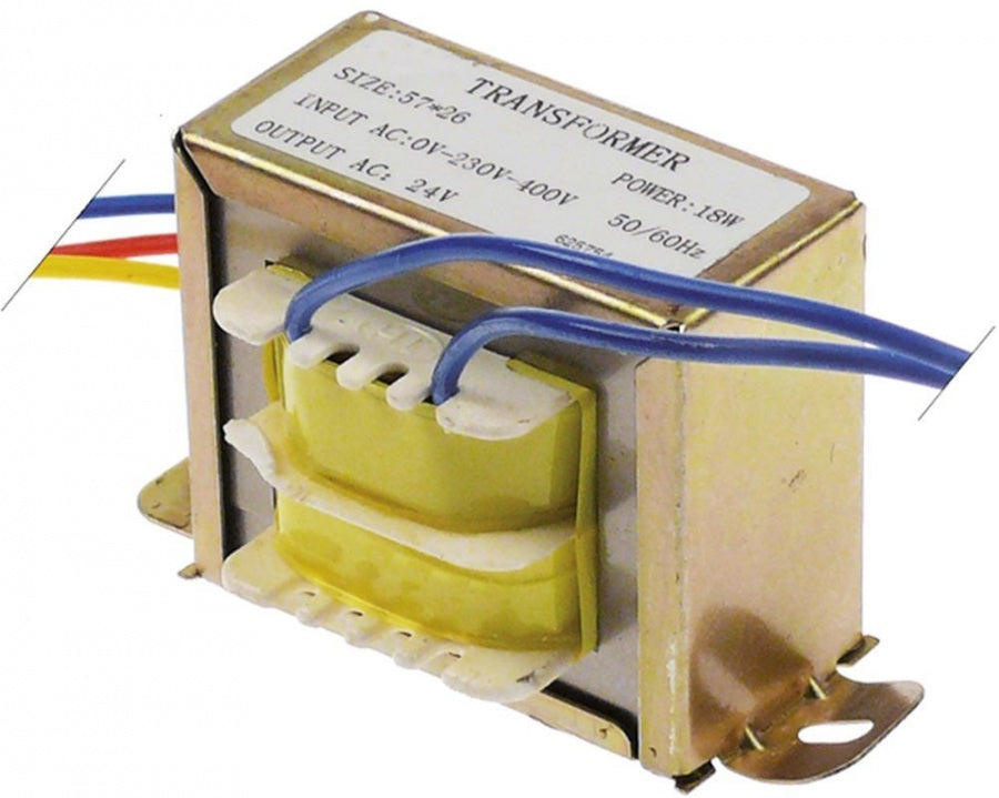 transformer primary 230/400V secondary 24VAC 18VA connection cable 50/60Hz - 403320