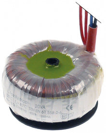 transformer primary 230VAC secondary  20VA connection cable 200mm 50Hz type toroid - 403333