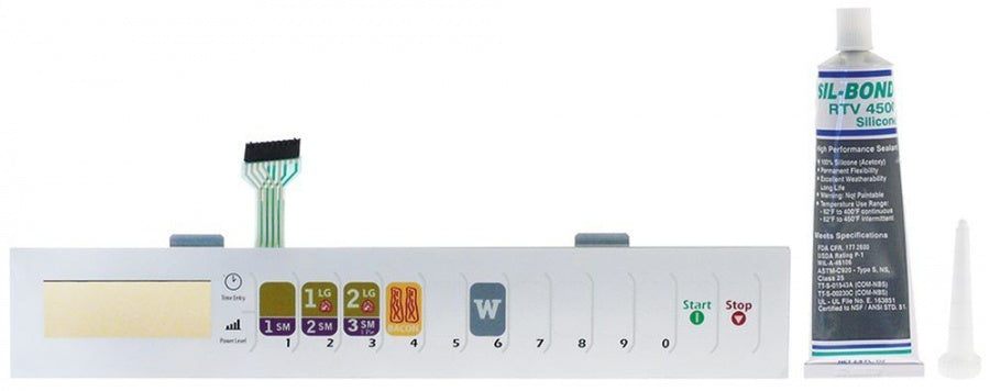 keypad unit microwave OC524BK-P2000304M L 340mm W 58mm - 403334