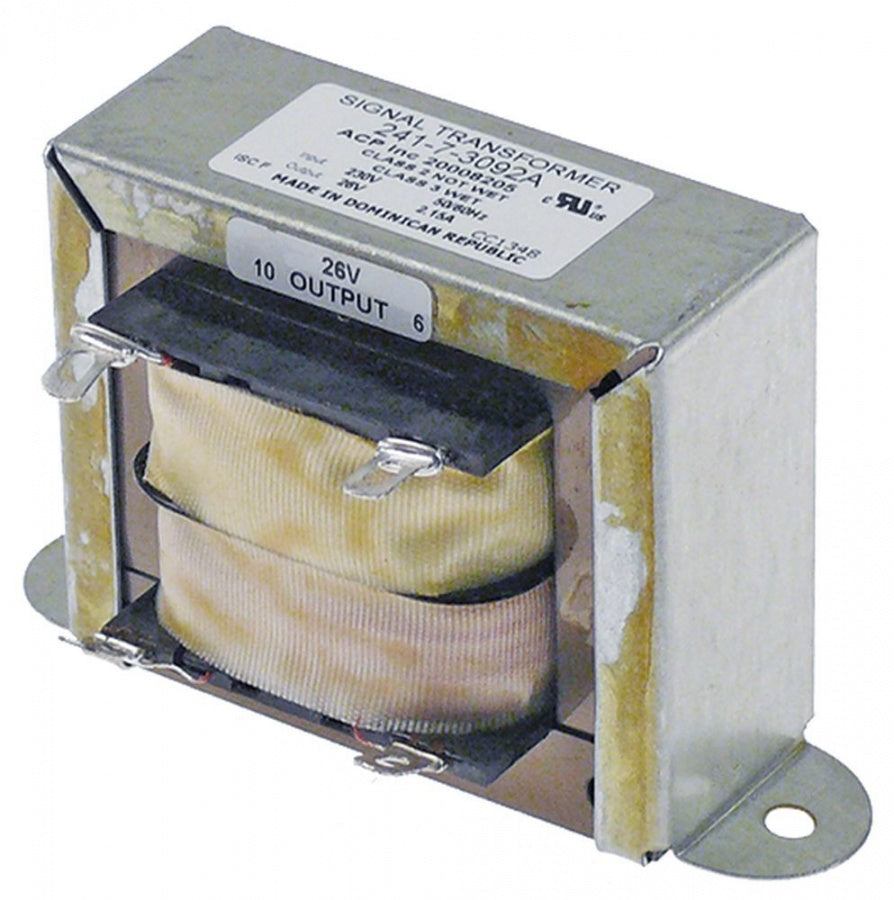 transformer primary 230VAC secondary 26VAC 56VA secondary 2,15A connection solder connection - 403348
