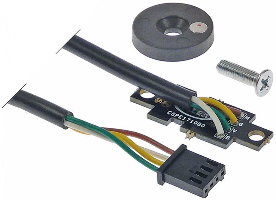 Hall sensor L 38mm W 8mm H 4mm mounting distance 34mm cable length 1000mm - 403435