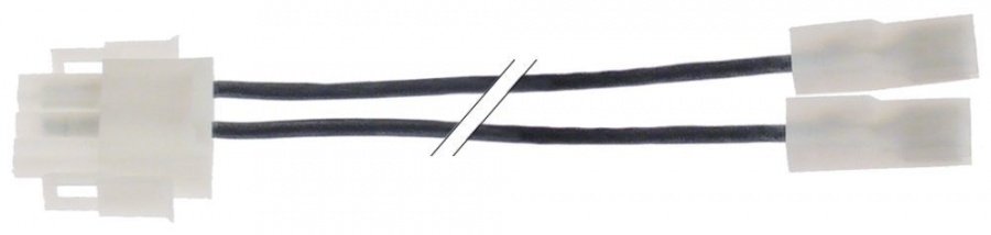 connection cable L 1100mm 2-pole suitable for UNOX connection plug - 403469