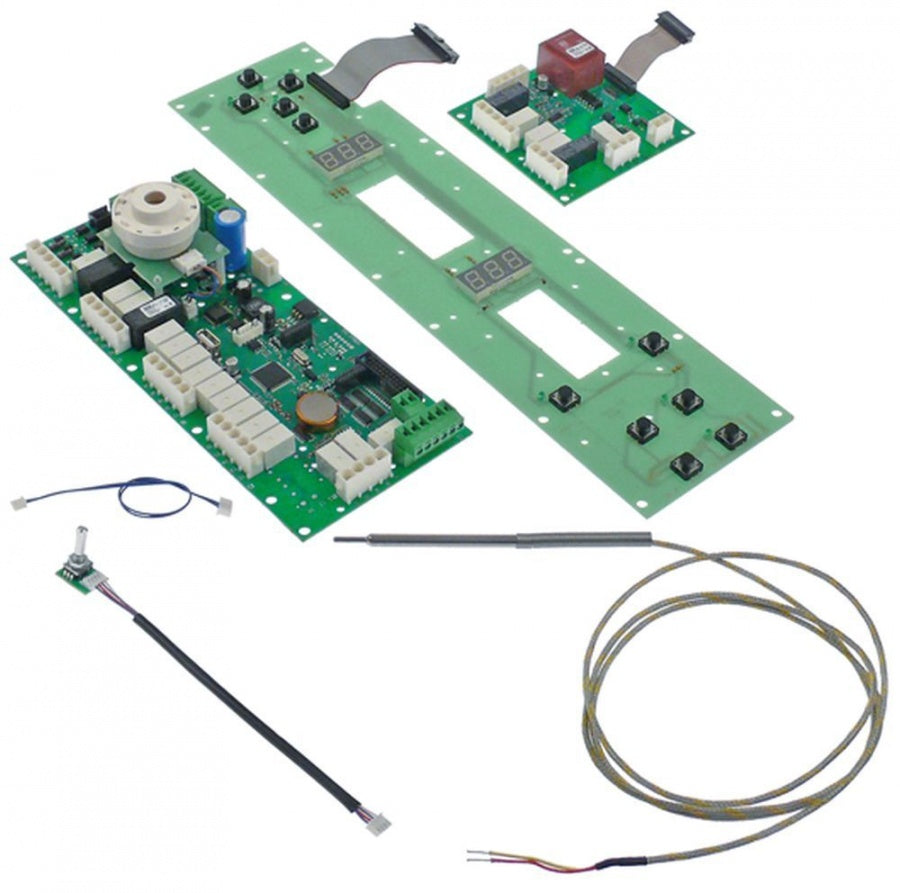 keypad PCB combi-steamer with steam generator suitable for LAINOX 3 type K probes - 403498