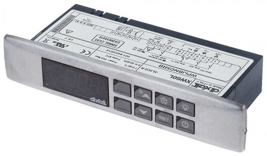 electronic controller DIXELL XW60L-5L0C0-R mounting measurements 150x30mm - 403533