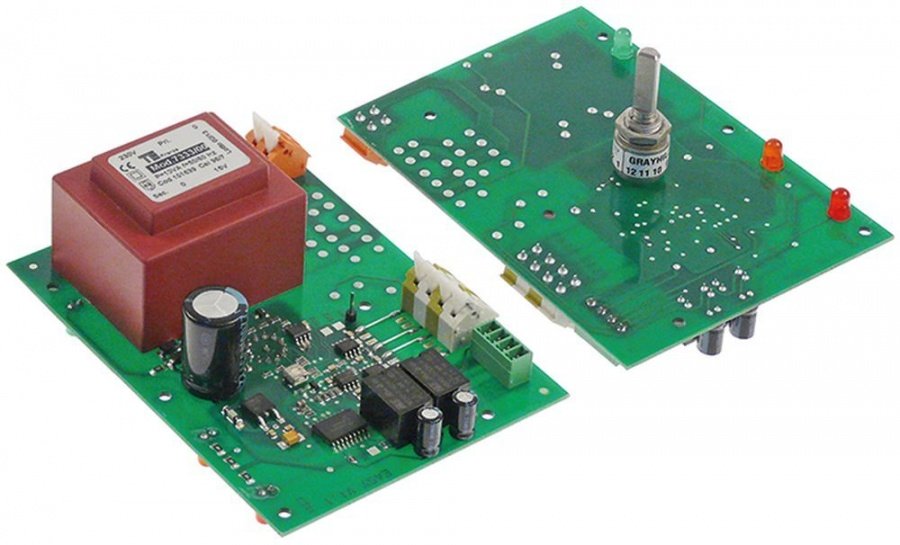 control PCB EASY / PROFI L 120mm W 90mm suitable for FRIFRI edition since 2006 - 403538