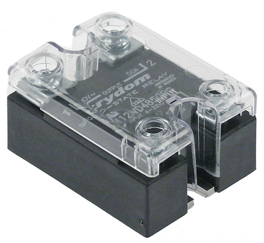 Releu de putere electronic - semiconductor SSR CRYDOM H12WD4850PG, 50 A, L 59 x 46 mm - 403543