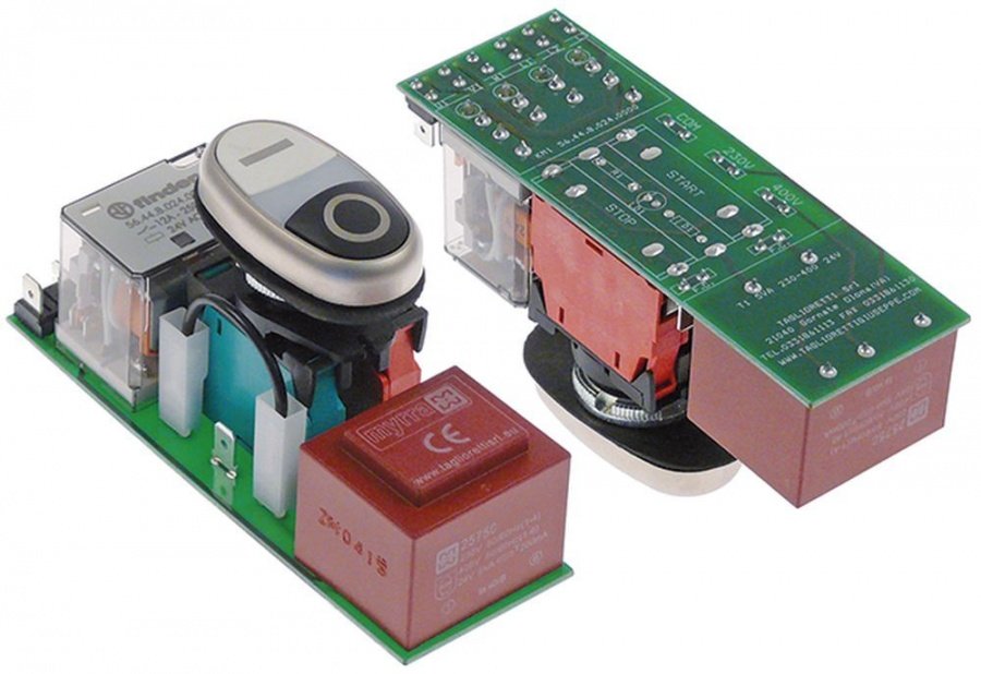 Placa electronica PCB ON-OFF L 130 x 44 mm, GIERRE / LA MINERVA 230 - 400 V, 50 Hz - 403553