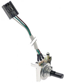 potentiometer 0,6KOhm shaft ø 6mm shaft L 14mm cable length 155mm thread M9 plug type male faston - 403557