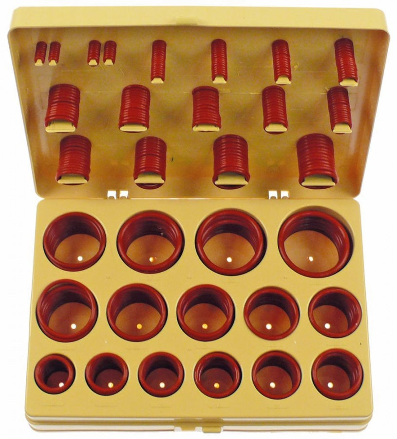 Trusa asortata oringuri de silicon, 32 dimensiuni, 386 buc - service kit - 403581