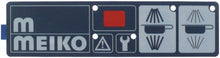tastatura folie tehnică de spălat vase potrivit pentru MEIKO L 198mm L 52mm
