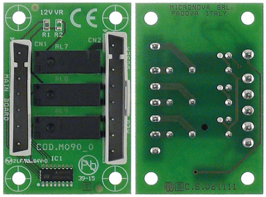Placa de control PCB pentru masina de spalat vase, 60x40 mm, 215036 - 403621