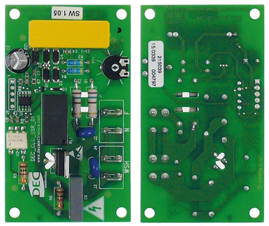 placa electronica de control p.c.b. mașină de spălat vase L 90mm L 50mm