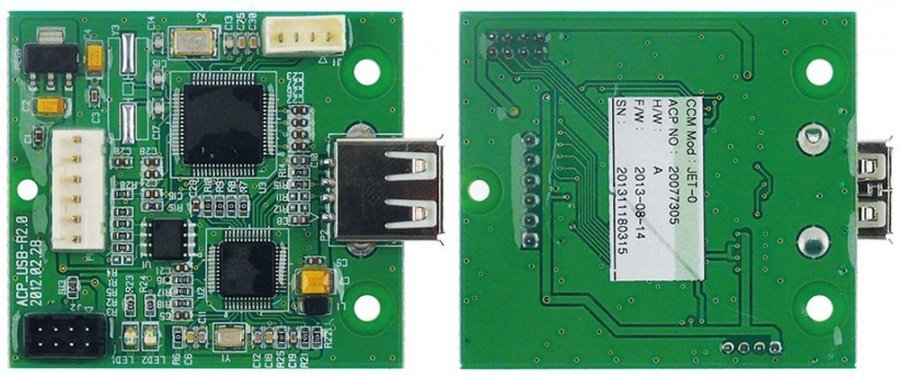 placa electronica de control p.c.b. pentru microunde L 50mm L 45mm