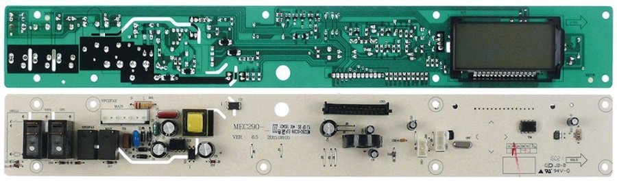 Placa electronica de control cu display, L 335 x 50 mm, cuptor cu microunde GMW1030 - 403653
