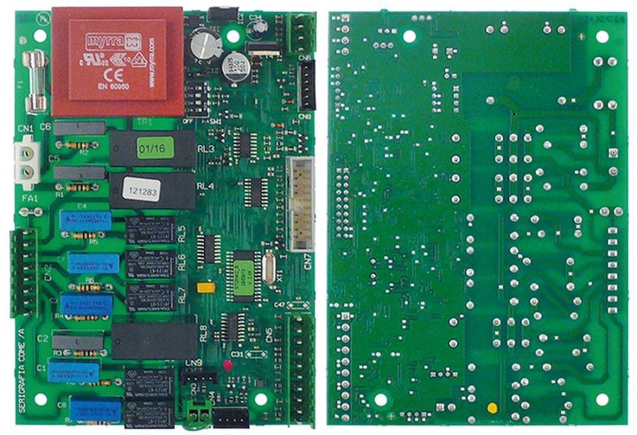 placa electronica de control p.c.b. mașină de spălat vase L 145mm L 105mm