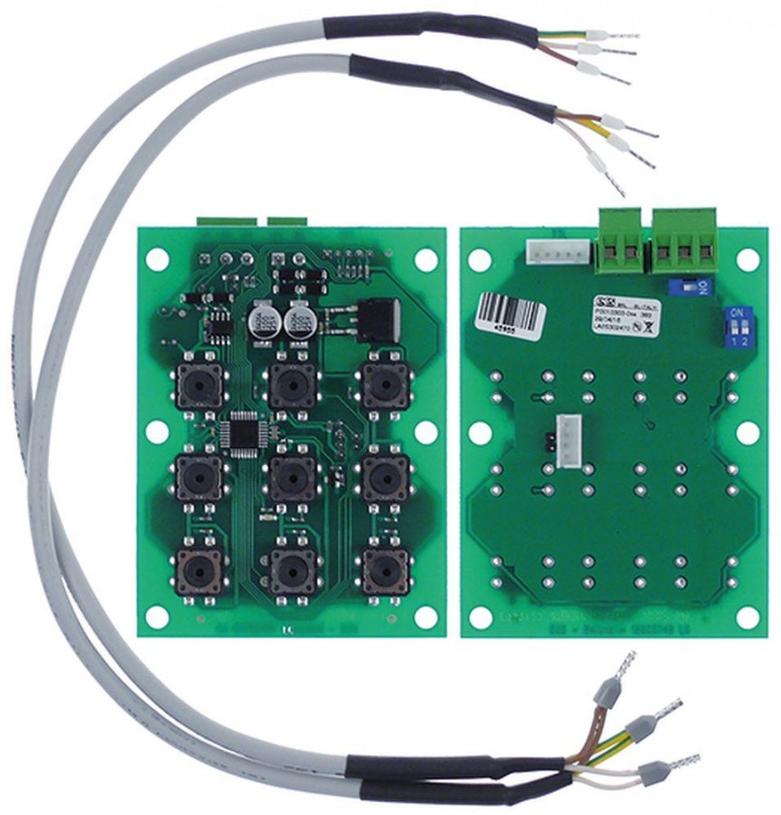 placa electronica display cu tastatura cuptor combinat cu aburi SAPIENS L 98mm L 74mm