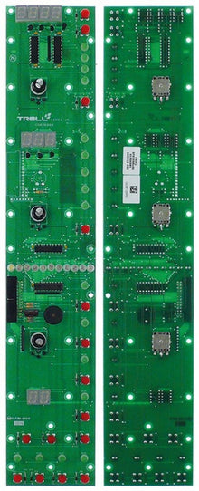 placa electronica de control p.c.b. cuptor combinat cu aburi serie EKF L 432mm L 80mm