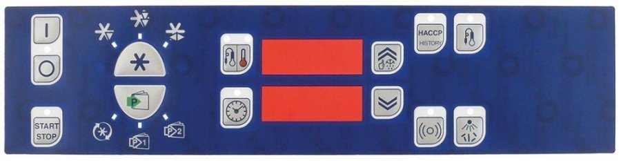 folie panou frontal congelator cu șoc termic L 310mm L 74mm