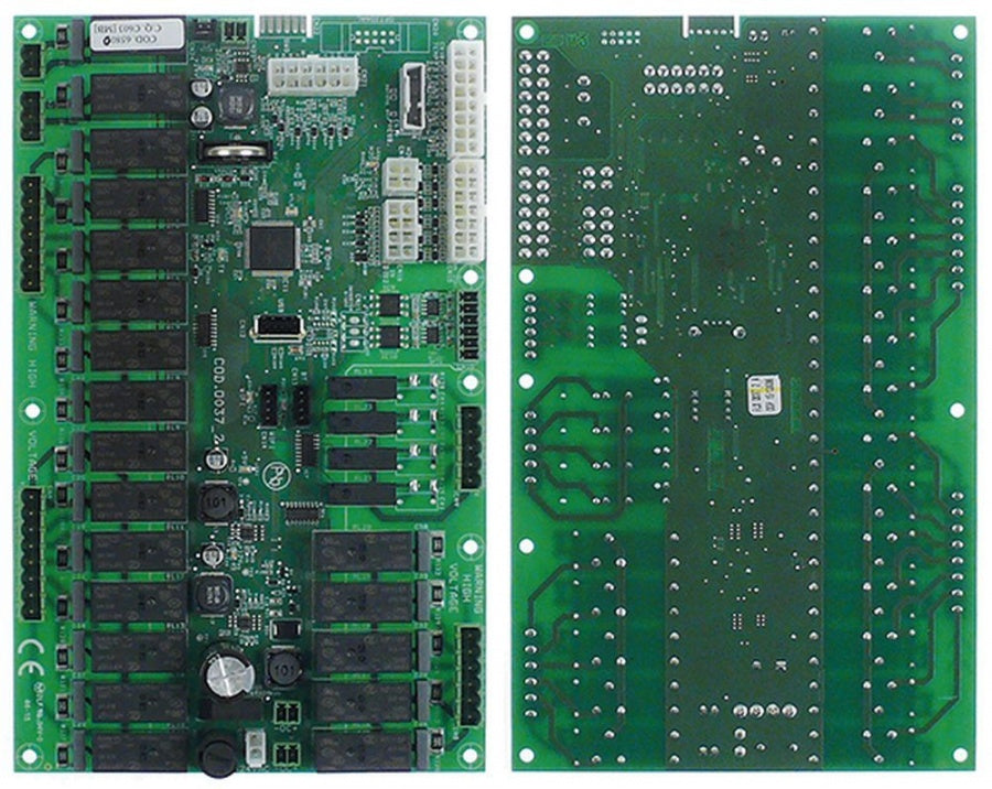 placa electronica de control p.c.b. L 235mm L 145mm