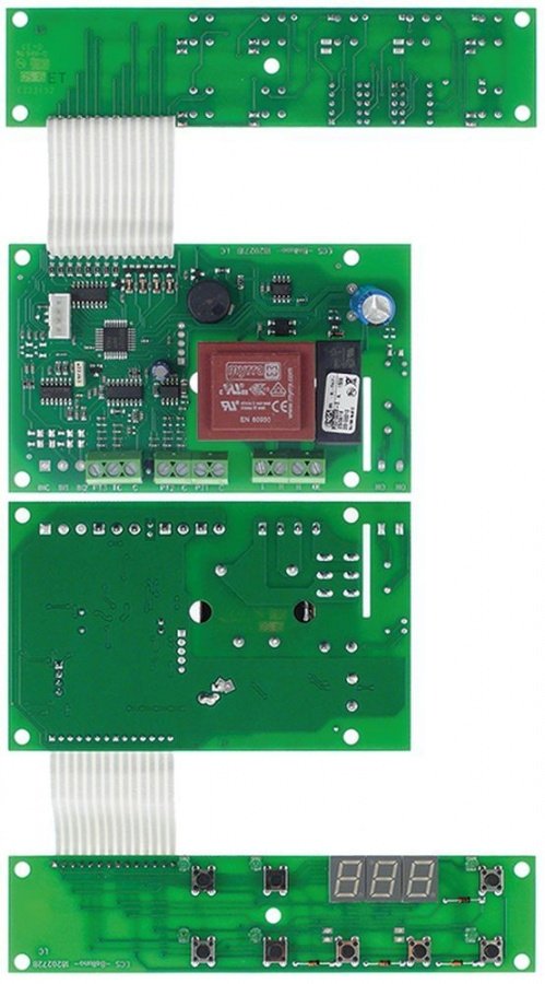 placa electronica de control p.c.b. cuptor MODULINE/LAINOX L 147mm L 34mm