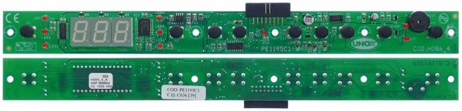 Placa electronica de comanda  L 290 x 27 mm KPE1195C, KPE1740A, KPE1740C, PE1195B0, PE1195C1, PE1740A0 - 403760