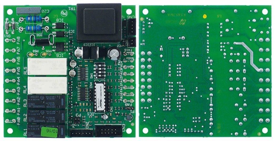 placa electronica de control p.c.b. mașină de spălat vase CAP7E/SO55E L 100mm L 100mm