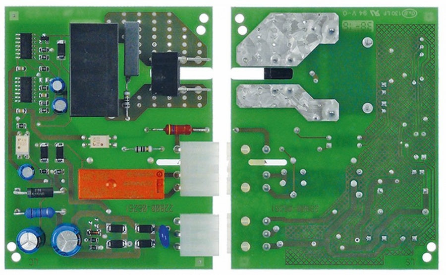 placa electronica de control p.c.b. dozator băuturi UGOLINI L 88mm L 70mm