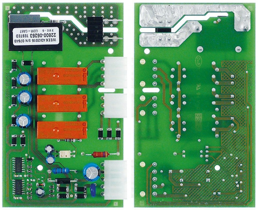 placa electronica de control p.c.b. tehnologie băuturi UGOLINI L 118mm L 70mm